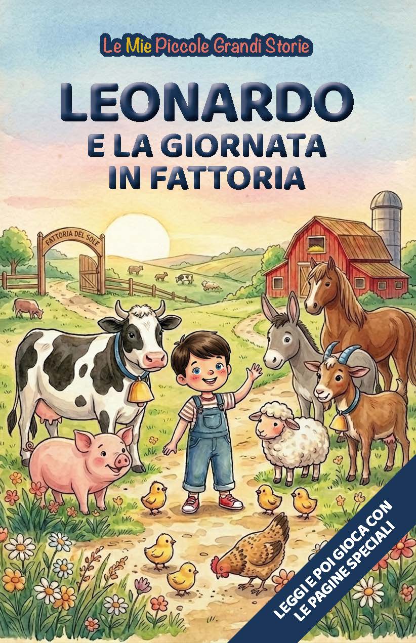 Libro con protagonista Leonardo