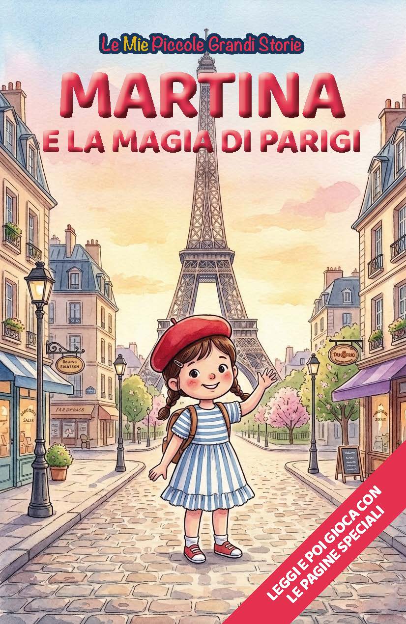 Libro con protagonista Martina