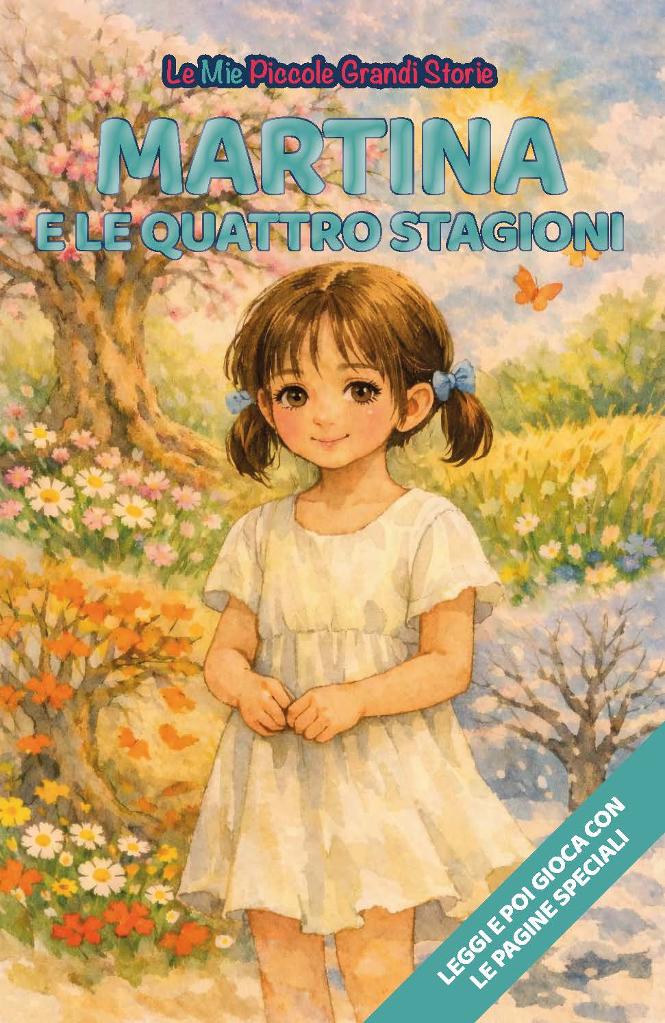Libro con protagonista Martina
