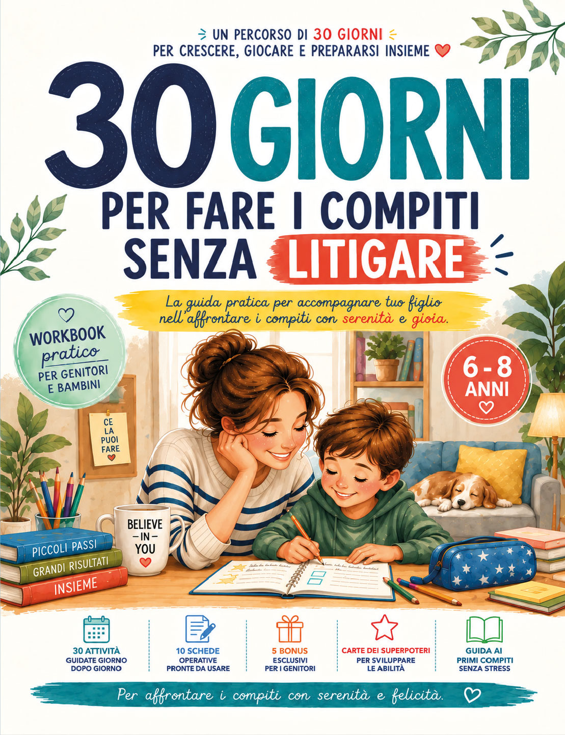 fare i compiti senza litigare